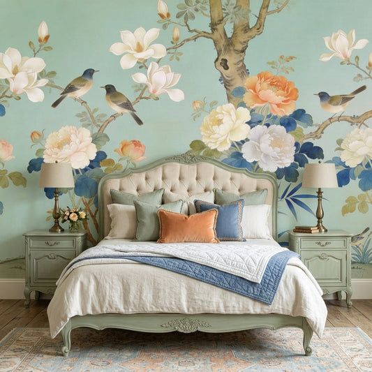 Peel and stick wallpaper for renters transform apartment without losing deposit