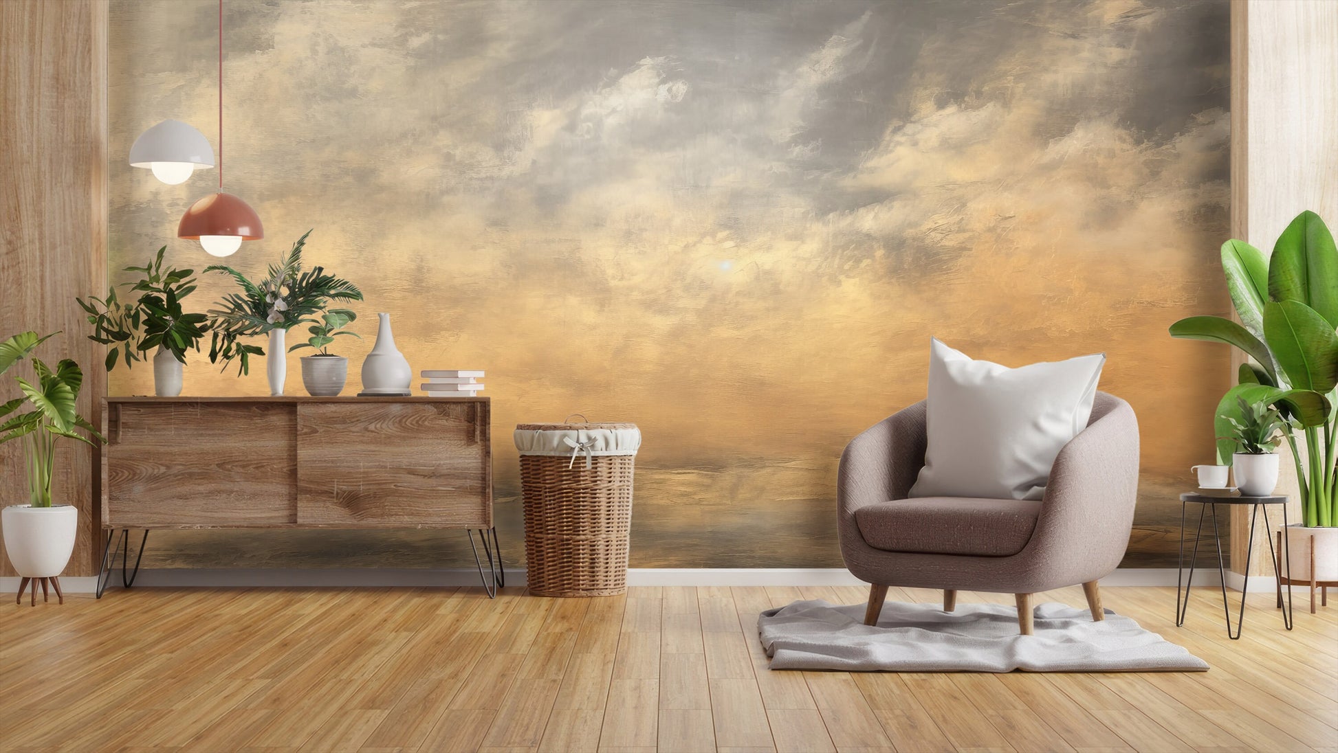 Modern Luxury Marble Print Marble Wallpaper – detail view, Golden Era Walls