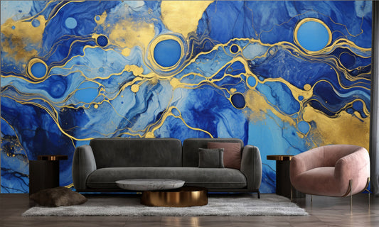 Elegant Marble Texture Luxury Marble Wallpaper – peel and stick wallpaper mural, Golden Era Walls
