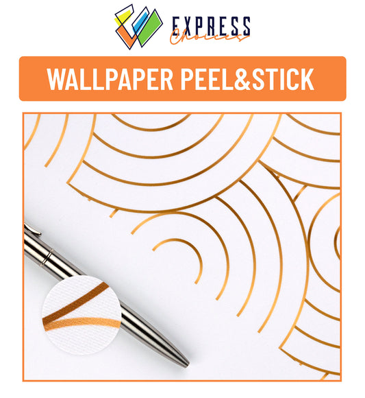 Serene Peony Blossom Non Floral Wallpaper Pattern – lifestyle view, Golden Era Walls